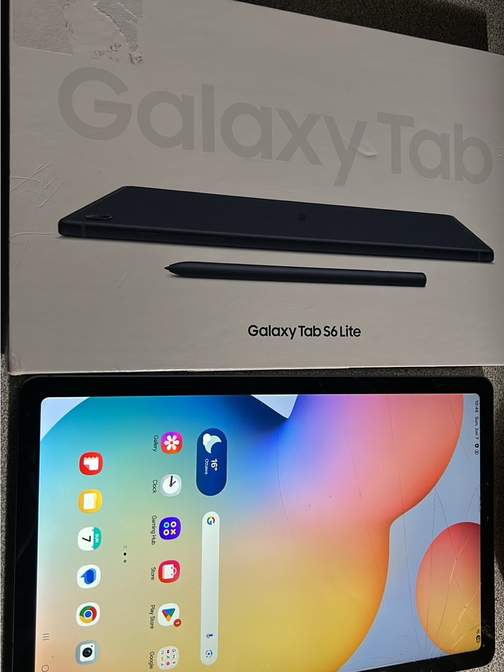 Samsung Galaxy Tab S6 Lite - Navy Blue with S Pen